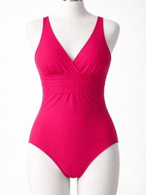 ROOTS Pink One-Piece Swimsuit